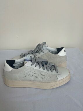 P448 Womens Jack Glim Suede Lace-Up Sneakers Eu 35 US 5/5.5